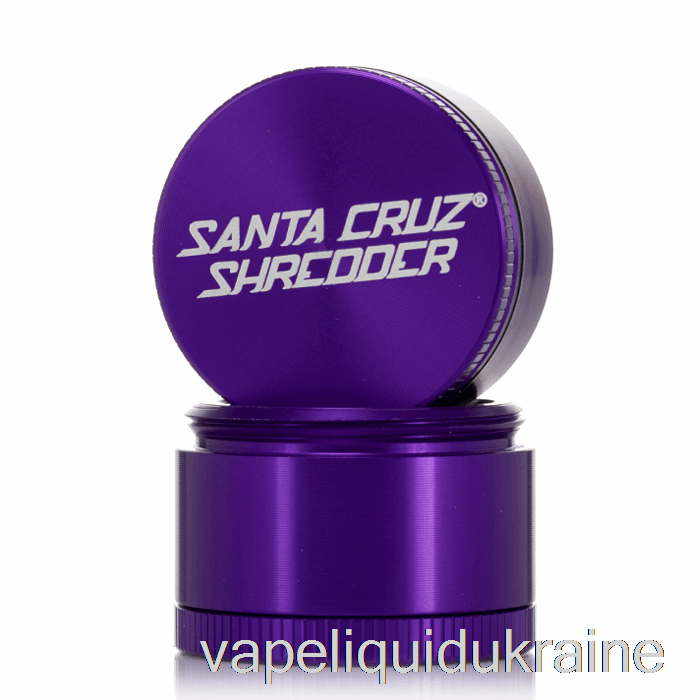 Vape Ukraine Santa Cruz Shredder 1.6inch Small 4-Piece Grinder Purple (40mm)